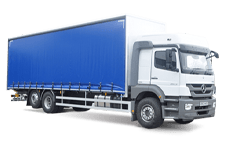 Car Hire Dungannon - 26 Tonne Curtain Side Truck - Truck hire Dungannon