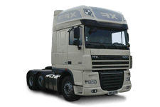 Car Hire Dungannon - 44 Tonne Sleeper Truck - Truck hire Dungannon